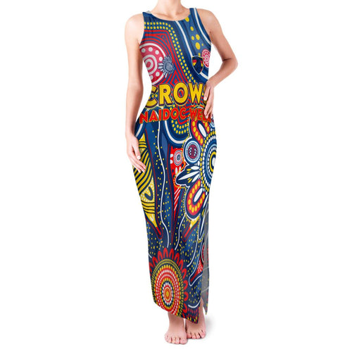 Personalised Lions NAIDOC Week 2024 Family Matching Tank Maxi Dress and Hawaiian Shirt Aussie Aboriginal Art