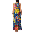 Personalised Lions NAIDOC Week 2024 Family Matching Tank Maxi Dress and Hawaiian Shirt Aussie Aboriginal Art