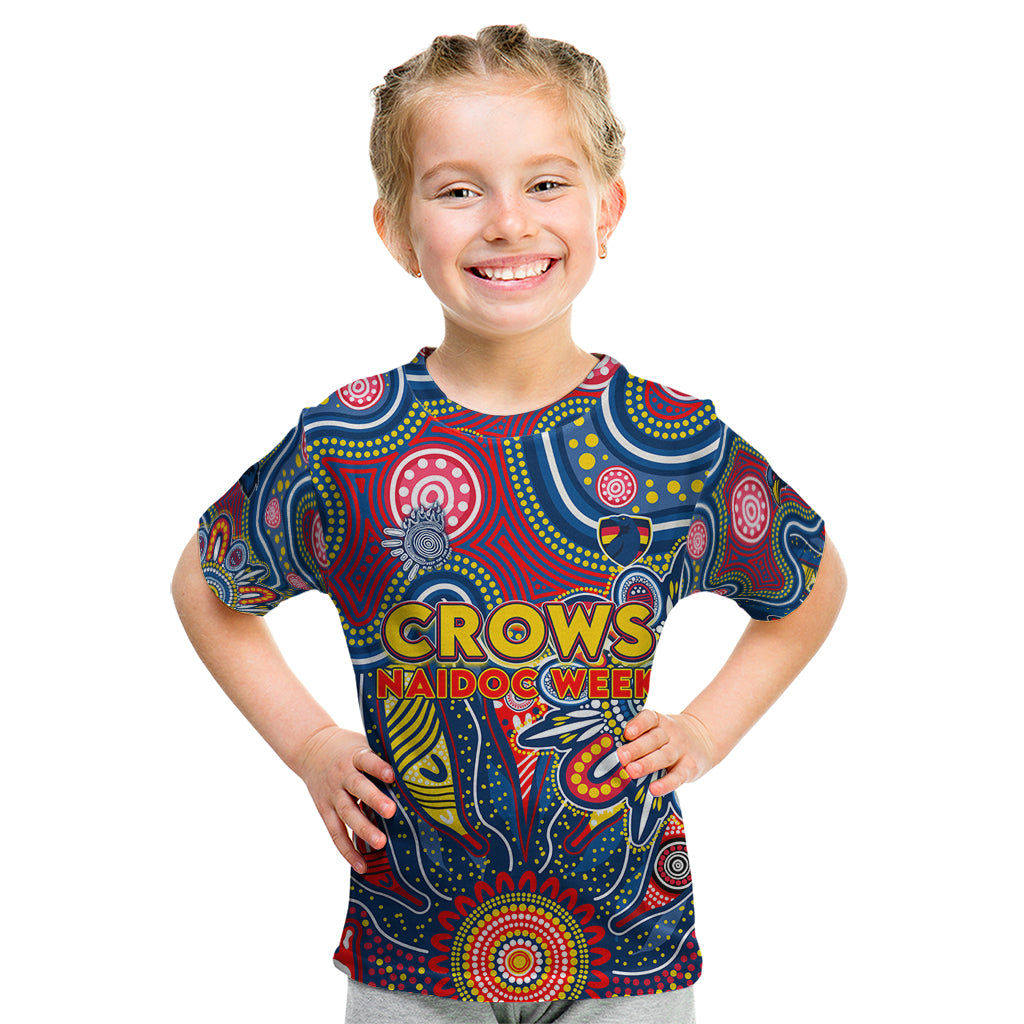 Personalised Lions NAIDOC Week 2024 Kid T Shirt Aussie Aboriginal Art