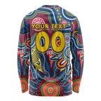 Personalised Lions NAIDOC Week 2024 Long Sleeve Shirt Aussie Aboriginal Art