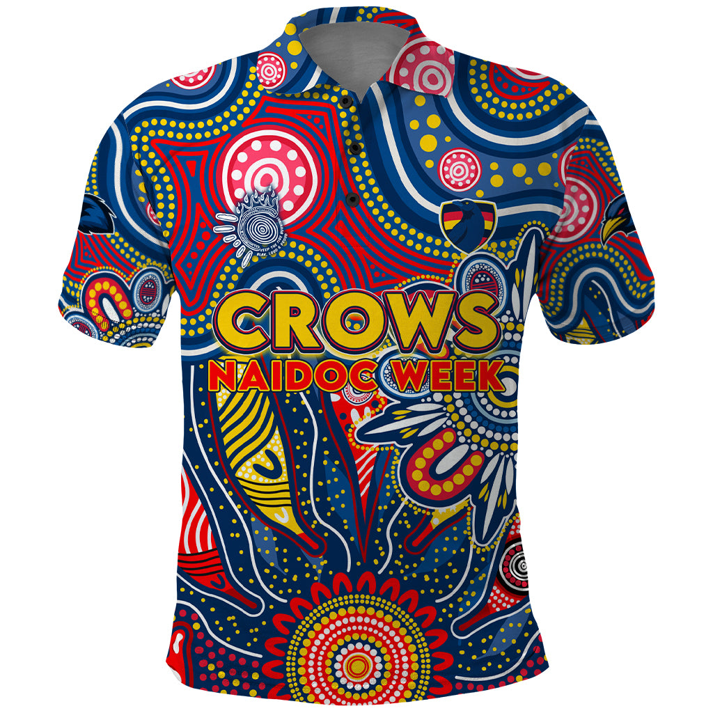Personalised Lions NAIDOC Week 2024 Polo Shirt Aussie Aboriginal Art