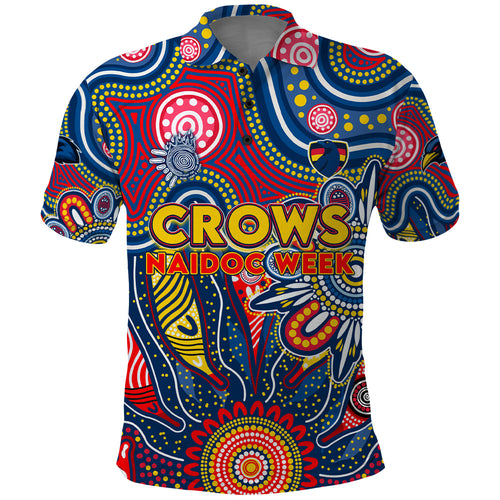 Personalised Lions NAIDOC Week 2024 Polo Shirt Aussie Aboriginal Art