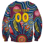 Personalised Lions NAIDOC Week 2024 Sweatshirt Aussie Aboriginal Art
