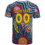 Personalised Lions NAIDOC Week 2024 T Shirt Aussie Aboriginal Art