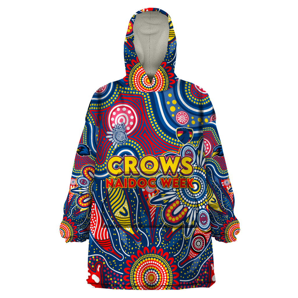 Personalised Lions NAIDOC Week 2024 Wearable Blanket Hoodie Aussie Aboriginal Art
