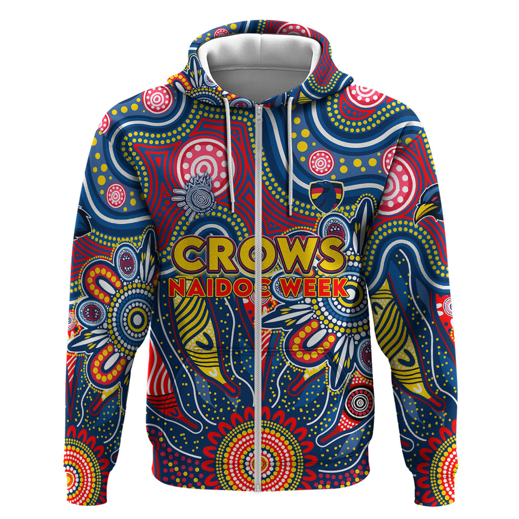 Personalised Lions NAIDOC Week 2024 Zip Hoodie Aussie Aboriginal Art