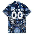 Personalised Blues NAIDOC Week 2024 Hawaiian Shirt Aussie Aboriginal Art