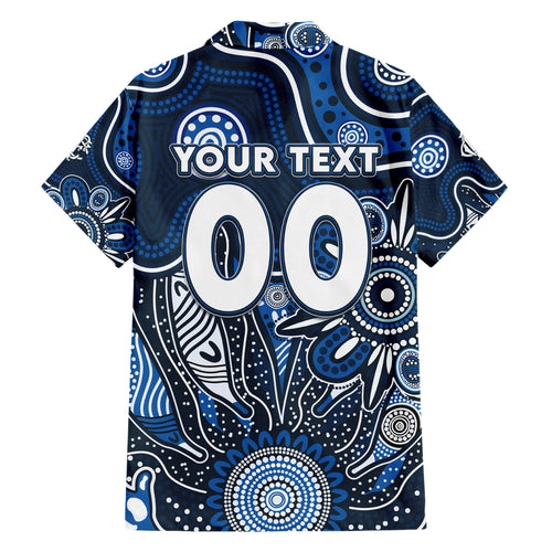 Personalised Blues NAIDOC Week 2024 Hawaiian Shirt Aussie Aboriginal Art