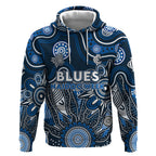 Personalised Blues NAIDOC Week 2024 Hoodie Aussie Aboriginal Art