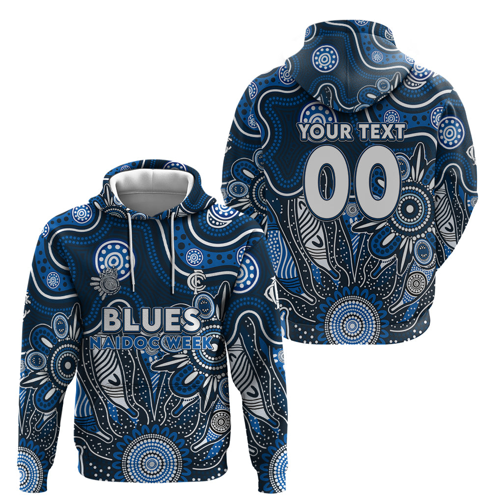 Personalised Blues NAIDOC Week 2024 Hoodie Aussie Aboriginal Art