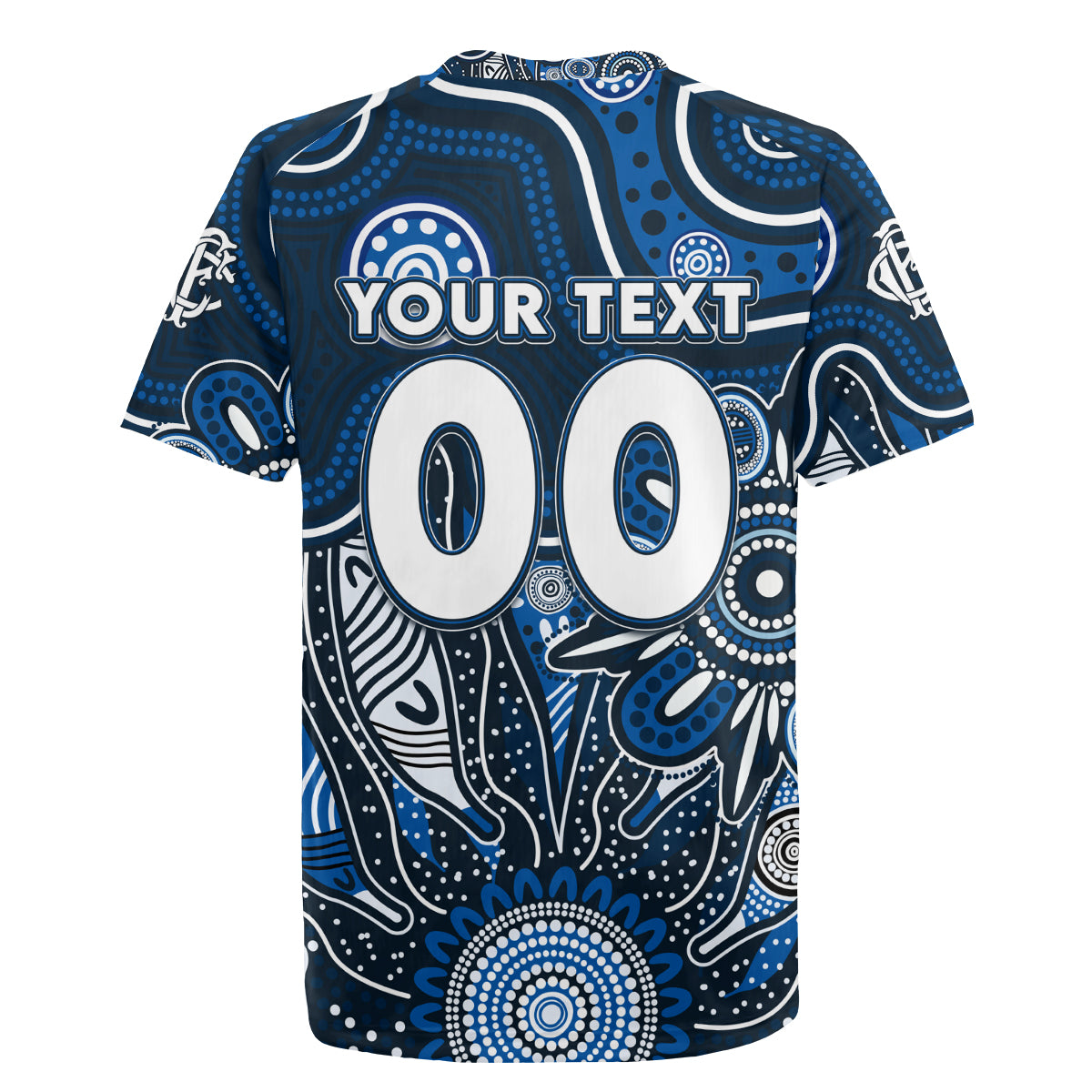 Personalised Blues NAIDOC Week 2024 Rugby Jersey Aussie Aboriginal Art