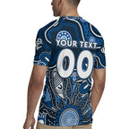 Personalised Blues NAIDOC Week 2024 Rugby Jersey Aussie Aboriginal Art