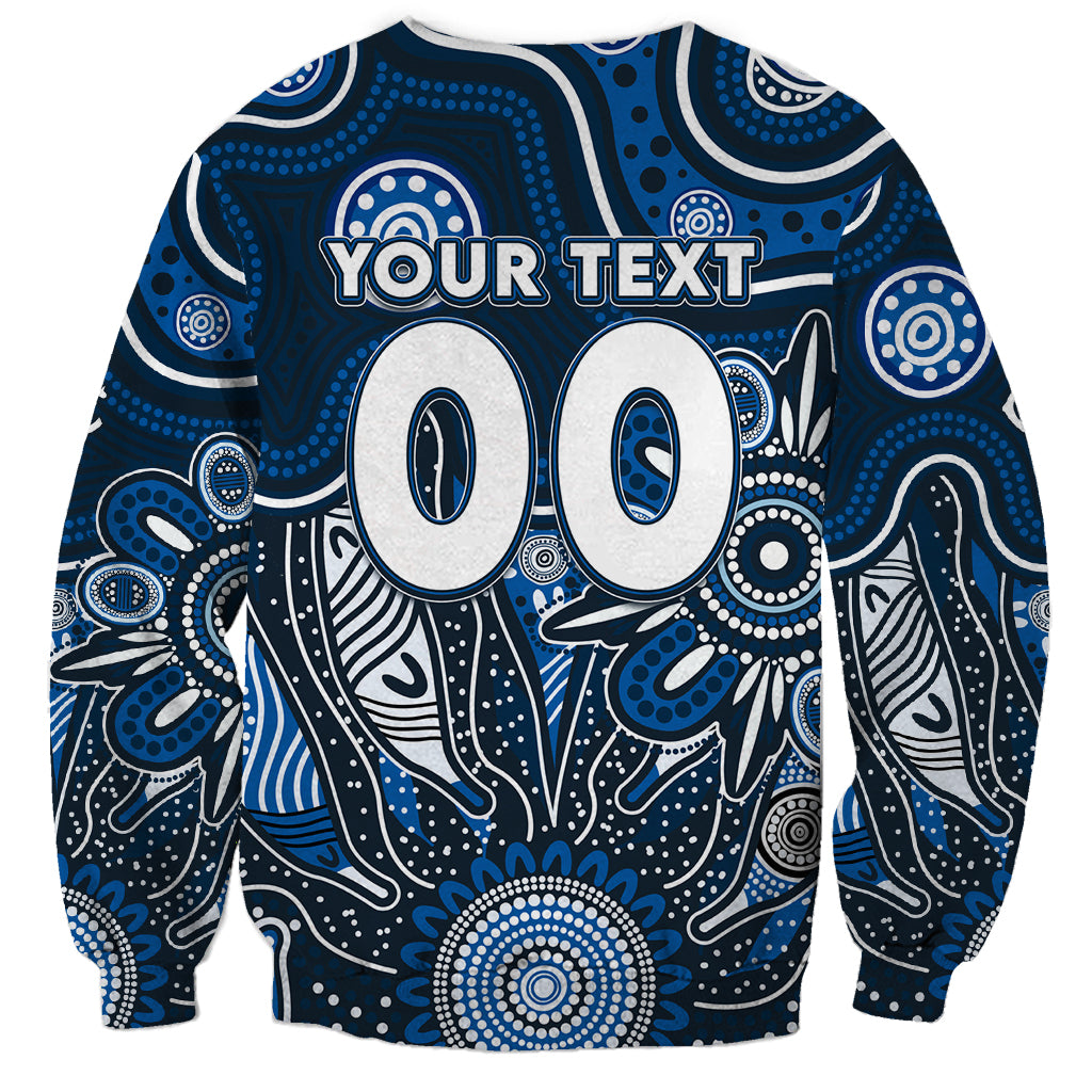 Personalised Blues NAIDOC Week 2024 Sweatshirt Aussie Aboriginal Art