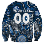 Personalised Blues NAIDOC Week 2024 Sweatshirt Aussie Aboriginal Art