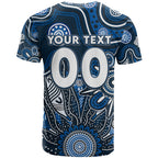 Personalised Blues NAIDOC Week 2024 T Shirt Aussie Aboriginal Art
