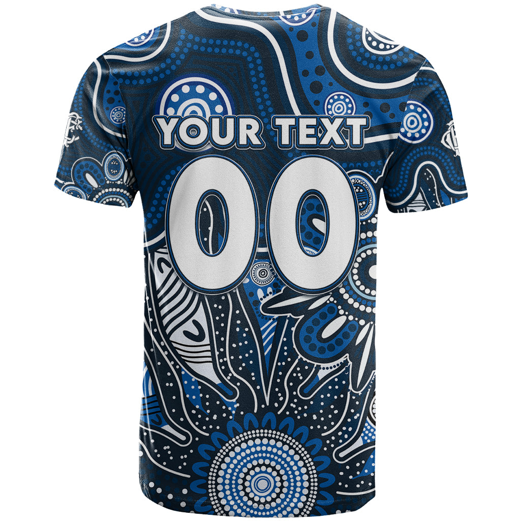 Personalised Blues NAIDOC Week 2024 T Shirt Aussie Aboriginal Art