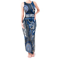 Personalised Blues NAIDOC Week 2024 Tank Maxi Dress Aussie Aboriginal Art