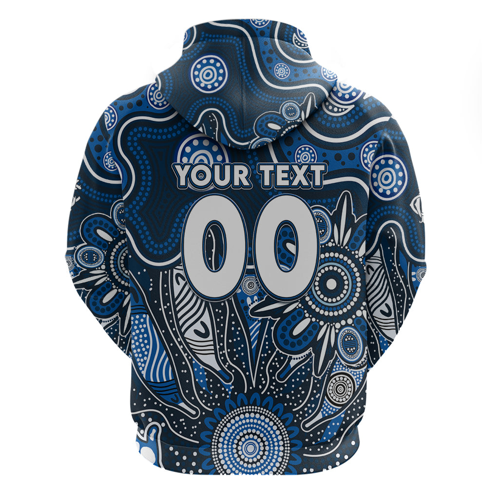 Personalised Blues NAIDOC Week 2024 Zip Hoodie Aussie Aboriginal Art