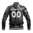 Personalised Magpies NAIDOC Week 2024 Baseball Jacket Aussie Aboriginal Art