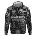 Personalised Magpies NAIDOC Week 2024 Hoodie Aussie Aboriginal Art