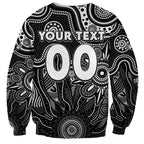 Personalised Magpies NAIDOC Week 2024 Sweatshirt Aussie Aboriginal Art