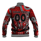 Personalised Bombers NAIDOC Week 2024 Baseball Jacket Aussie Aboriginal Art