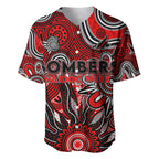 Personalised Bombers NAIDOC Week 2024 Baseball Jersey Aussie Aboriginal Art