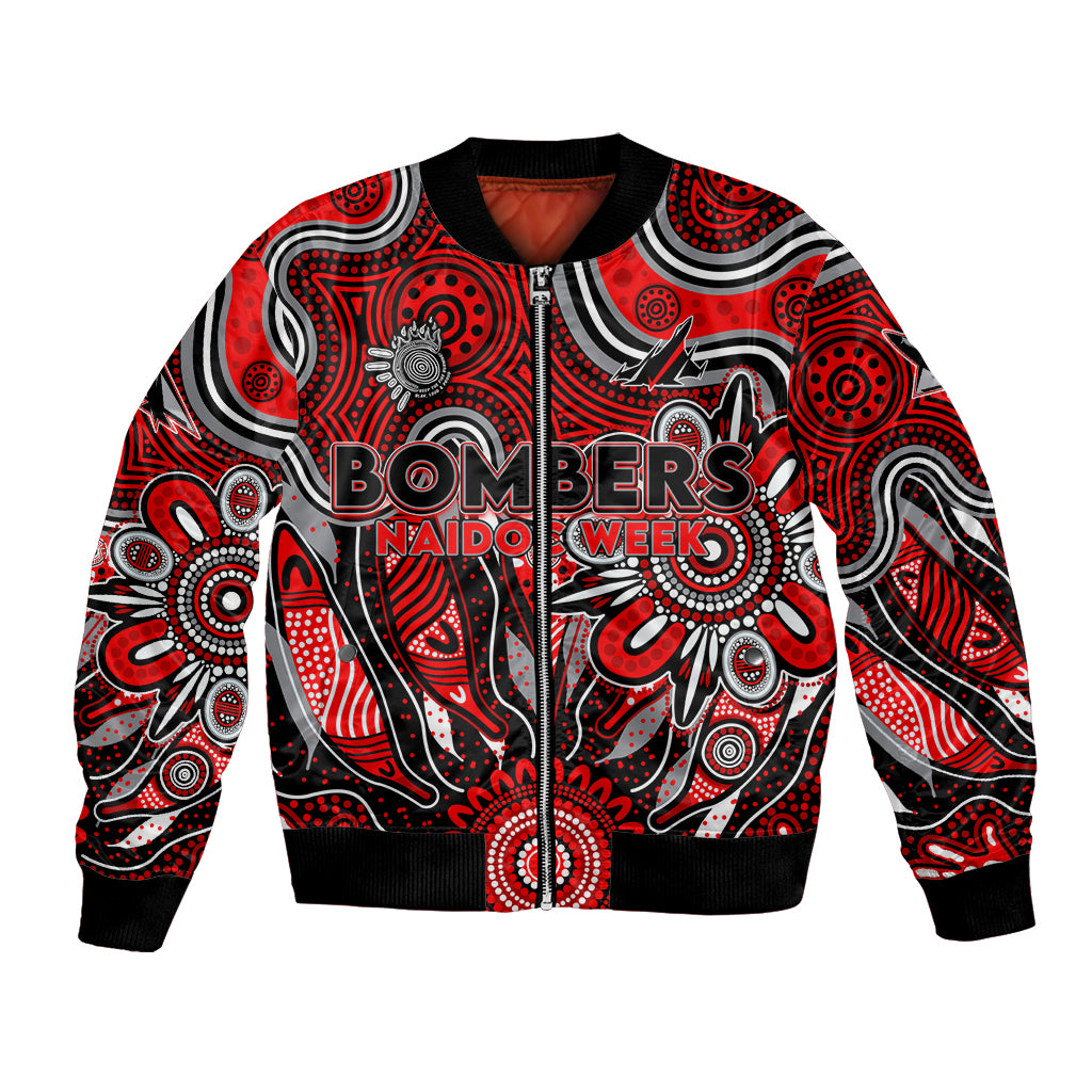 Personalised Bombers NAIDOC Week 2024 Bomber Jacket Aussie Aboriginal Art