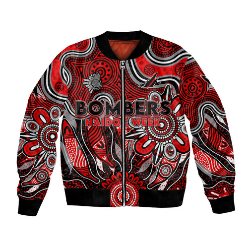 Personalised Bombers NAIDOC Week 2024 Bomber Jacket Aussie Aboriginal Art