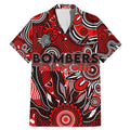 Personalised Bombers NAIDOC Week 2024 Family Matching Mermaid Dress and Hawaiian Shirt Aussie Aboriginal Art