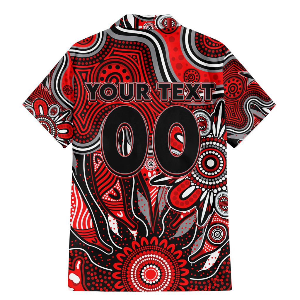 Personalised Bombers NAIDOC Week 2024 Family Matching Mermaid Dress and Hawaiian Shirt Aussie Aboriginal Art