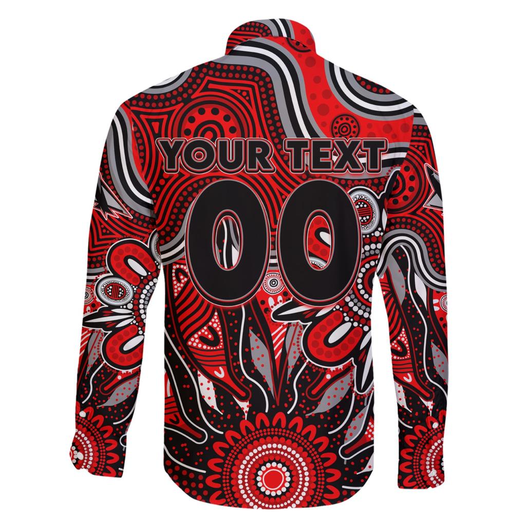 Personalised Bombers NAIDOC Week 2024 Family Matching Short Sleeve Bodycon Dress and Hawaiian Shirt Aussie Aboriginal Art