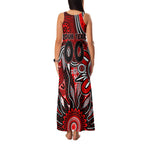 Personalised Bombers NAIDOC Week 2024 Family Matching Tank Maxi Dress and Hawaiian Shirt Aussie Aboriginal Art