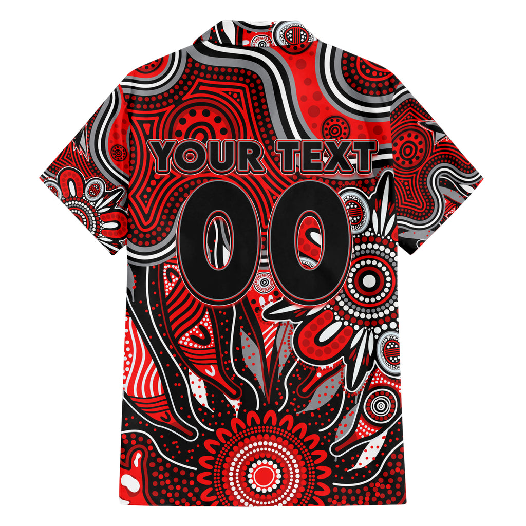 Personalised Bombers NAIDOC Week 2024 Hawaiian Shirt Aussie Aboriginal Art