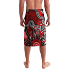 Personalised Bombers NAIDOC Week 2024 Lavalava Aussie Aboriginal Art