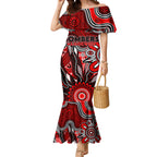 Personalised Bombers NAIDOC Week 2024 Mermaid Dress Aussie Aboriginal Art