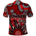 Personalised Bombers NAIDOC Week 2024 Polo Shirt Aussie Aboriginal Art