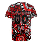 Personalised Bombers NAIDOC Week 2024 Rugby Jersey Aussie Aboriginal Art
