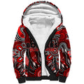 Personalised Bombers NAIDOC Week 2024 Sherpa Hoodie Aussie Aboriginal Art
