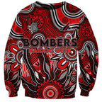 Personalised Bombers NAIDOC Week 2024 Sweatshirt Aussie Aboriginal Art