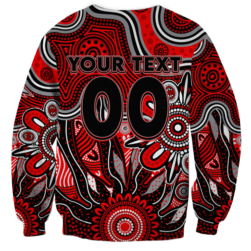 Personalised Bombers NAIDOC Week 2024 Sweatshirt Aussie Aboriginal Art