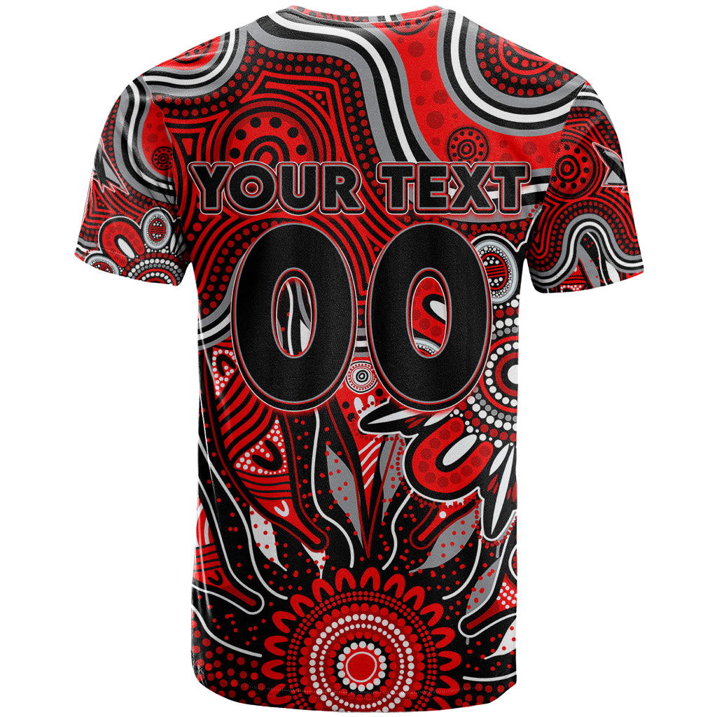 Personalised Bombers NAIDOC Week 2024 T Shirt Aussie Aboriginal Art