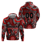 Personalised Bombers NAIDOC Week 2024 Zip Hoodie Aussie Aboriginal Art