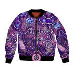 Personalised Freo NAIDOC Week 2024 Bomber Jacket Aussie Aboriginal Art