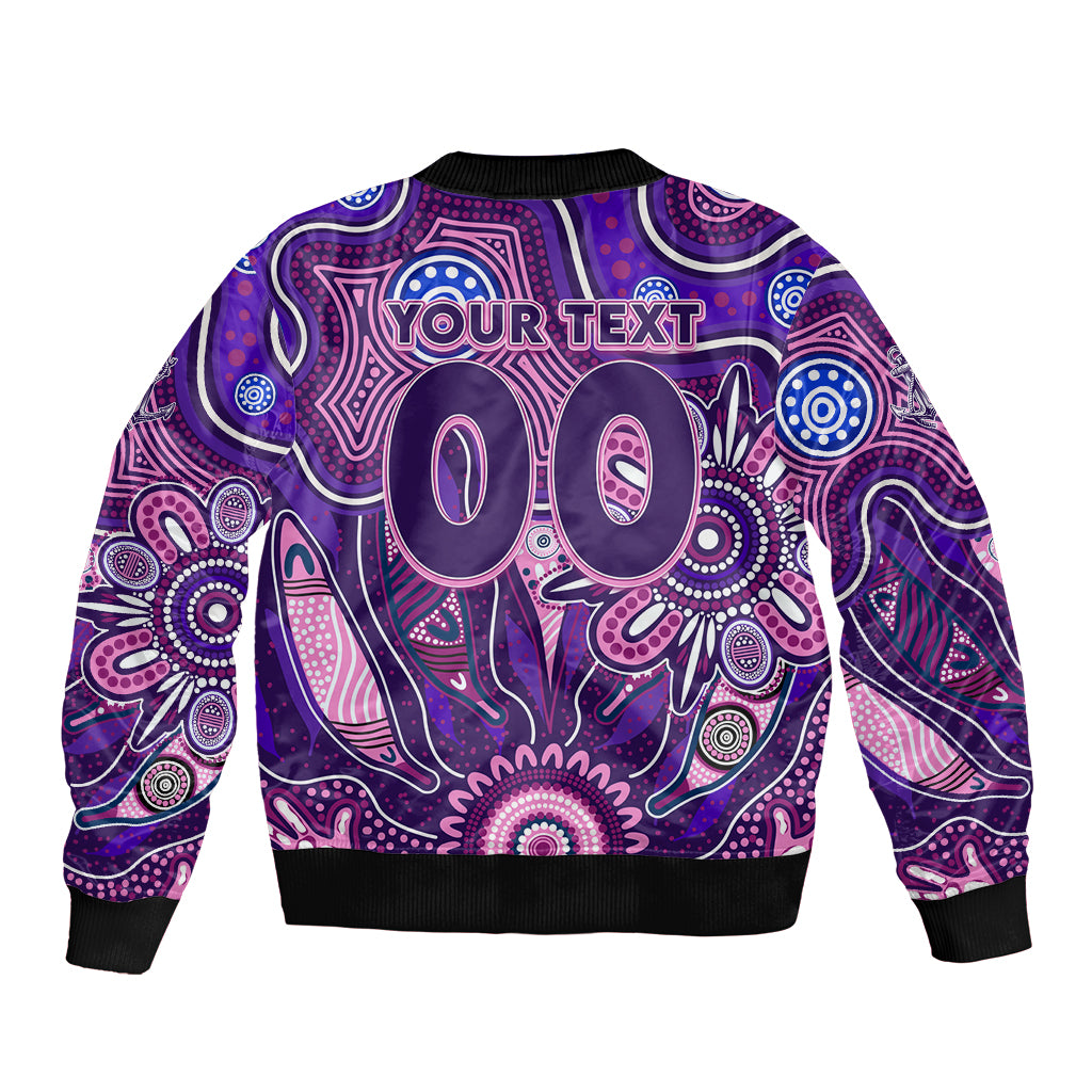 Personalised Freo NAIDOC Week 2024 Bomber Jacket Aussie Aboriginal Art