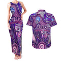 Personalised Freo NAIDOC Week 2024 Couples Matching Tank Maxi Dress and Hawaiian Shirt Aussie Aboriginal Art