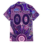 Personalised Freo NAIDOC Week 2024 Family Matching Long Sleeve Bodycon Dress and Hawaiian Shirt Aussie Aboriginal Art