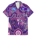 Personalised Freo NAIDOC Week 2024 Family Matching Mermaid Dress and Hawaiian Shirt Aussie Aboriginal Art