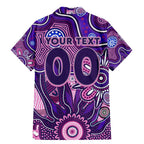 Personalised Freo NAIDOC Week 2024 Family Matching Mermaid Dress and Hawaiian Shirt Aussie Aboriginal Art