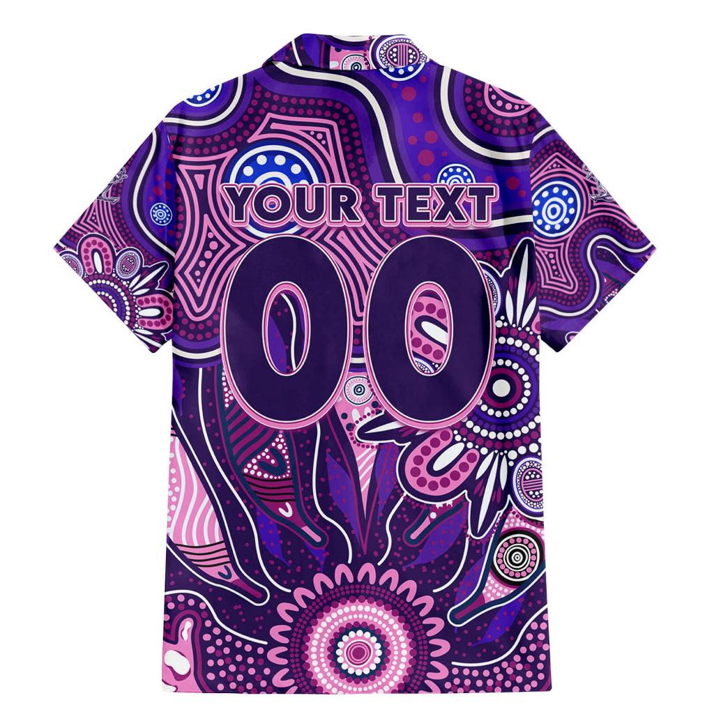 Personalised Freo NAIDOC Week 2024 Family Matching Mermaid Dress and Hawaiian Shirt Aussie Aboriginal Art